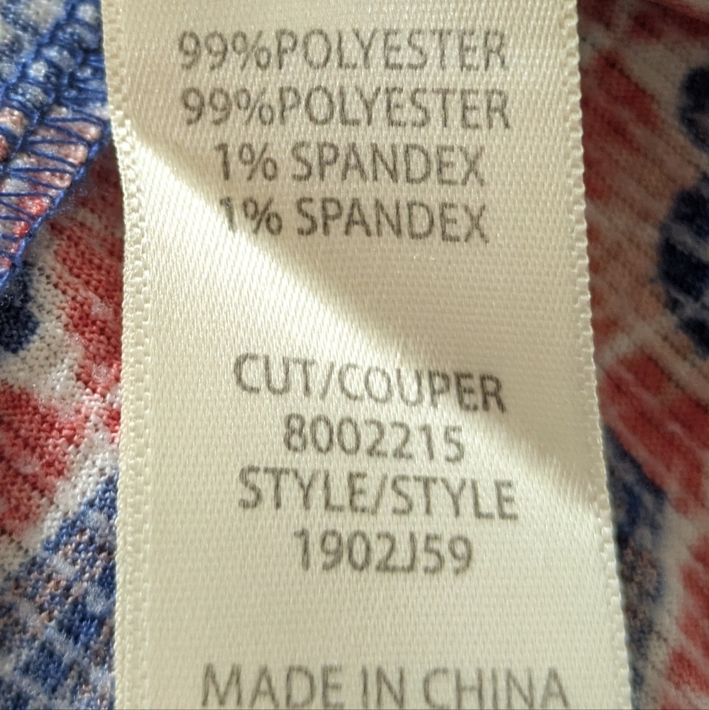 EUC.....Max Studio Flutter Sleeved Tiered Dress Size M - Picture 6 of 8